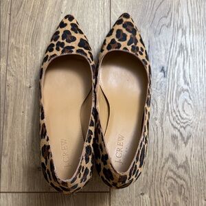 J. Crew Animal Print Women's in size 6.5
